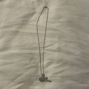 tennis racket necklace